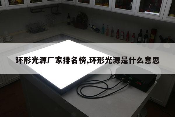 環(huán)形光源廠家排名榜,環(huán)形光源是什么意思