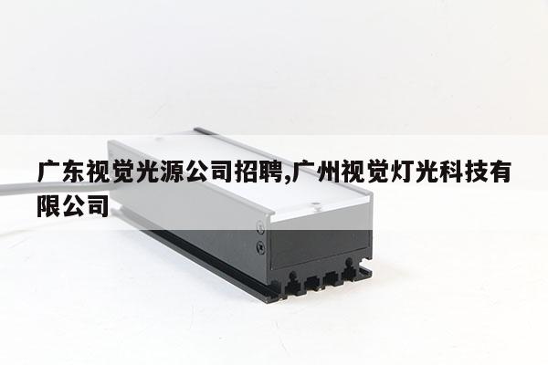 廣東視覺光源公司招聘,廣州視覺燈光科技有限公司