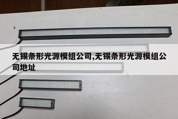 無(wú)錫條形光源模組公司,無(wú)錫條形光源模組公司地址