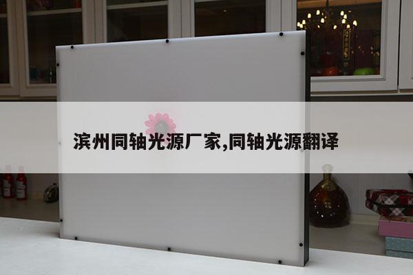 濱州同軸光源廠(chǎng)家,同軸光源翻譯