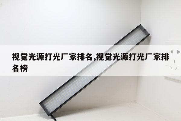 視覺(jué)光源打光廠家排名,視覺(jué)光源打光廠家排名榜